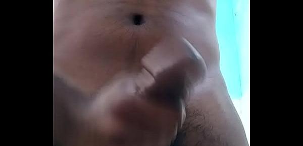  Horny dude Masturbating